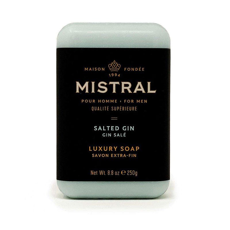Mistral Bar Soap Organic, Salted Gin, Large Bar 8.8 Ounce (Pack of 1) - BeesActive Australia