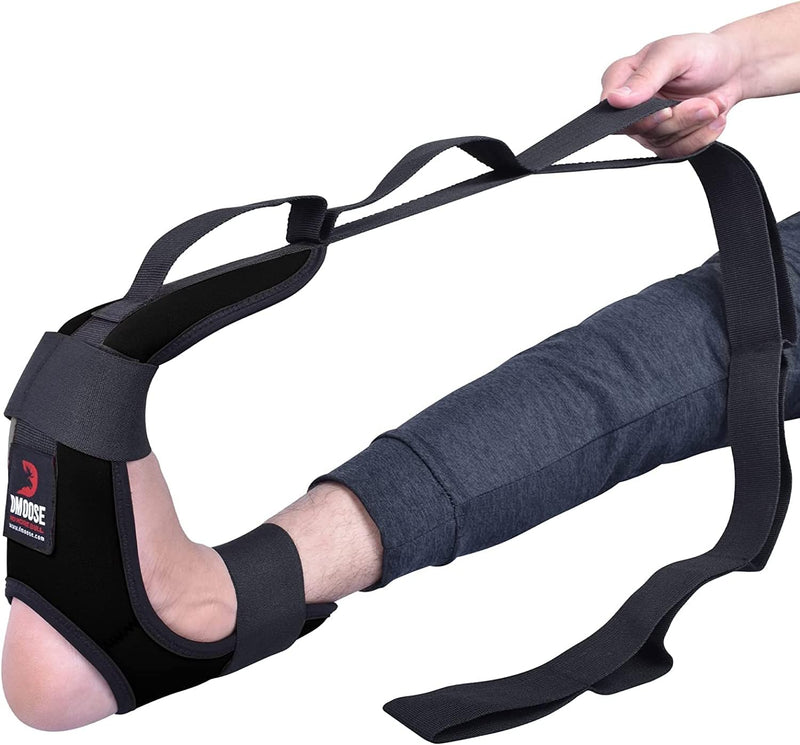 Foot Stretcher Stretch Strap for Plantar Fasciitis, Achilles Tendon, Heel Spur and Leg Muscle Relief – Hamstring, Quad, Calf, Ankle, Hip Aid - BeesActive Australia