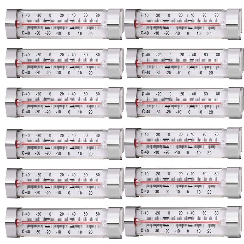 12 Pack Fridge Refrigerator Freezer Thermometer - BeesActive Australia