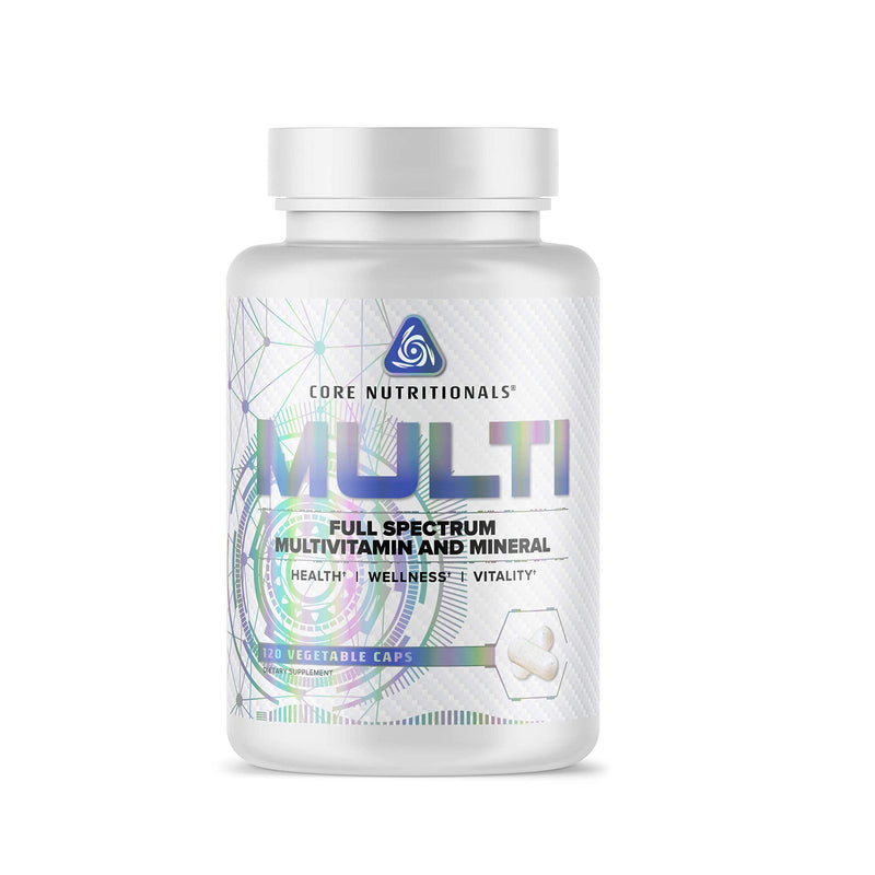 Core Nutritionals Multi Multivitamin, Daily Wellness Support, 120 Veg Caps | Essential Vitamins & Minerals, Spectra Antioxidant Blend, Cellular Health Support, Complete Daily Nutrition