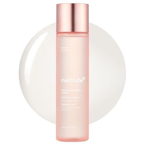 medicube Triple Collagen Toner for Deep Hydration & Plump Skin 1 Count (Pack of 1)