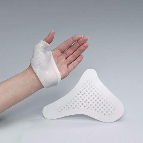 Rolyan - 43175 Hand Based Thumb Spica Splint, Polyform - Optiperf 1/8", Small, Pre-Cut Sheet for Arthritis, Skier's Thumb & Gamekeeper's Thumb, Splinting Fabrication, Professional & Clinical Use