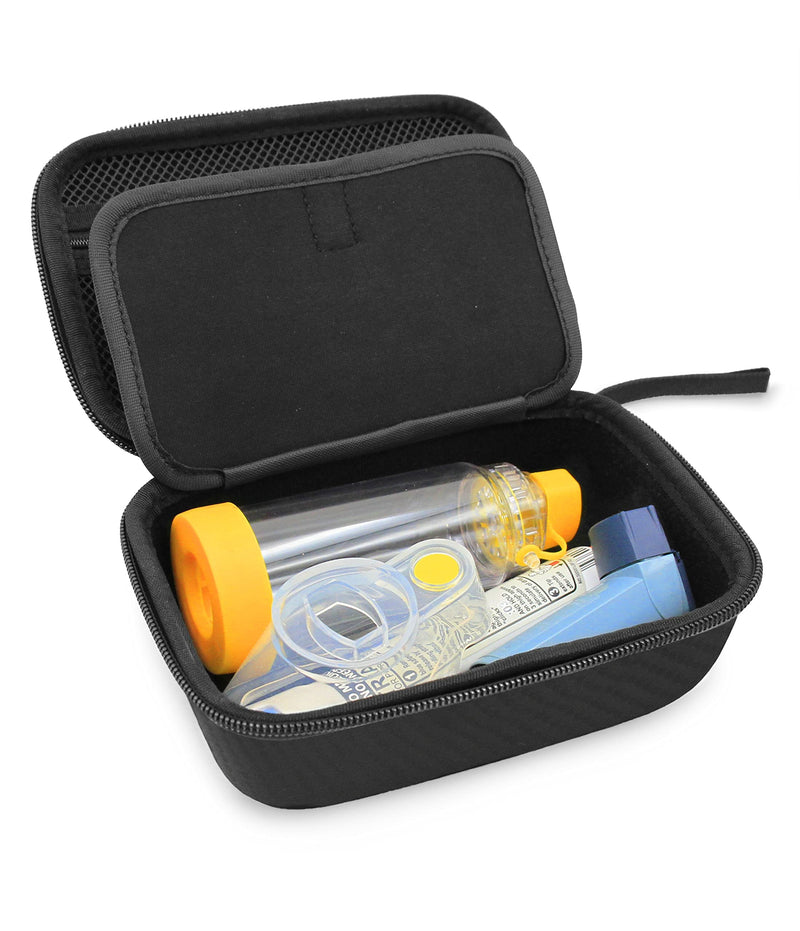 CASEMATIX Travel Case Compatible with Asthma Inhaler, Spacer and More - Includes Case Only - BeesActive Australia