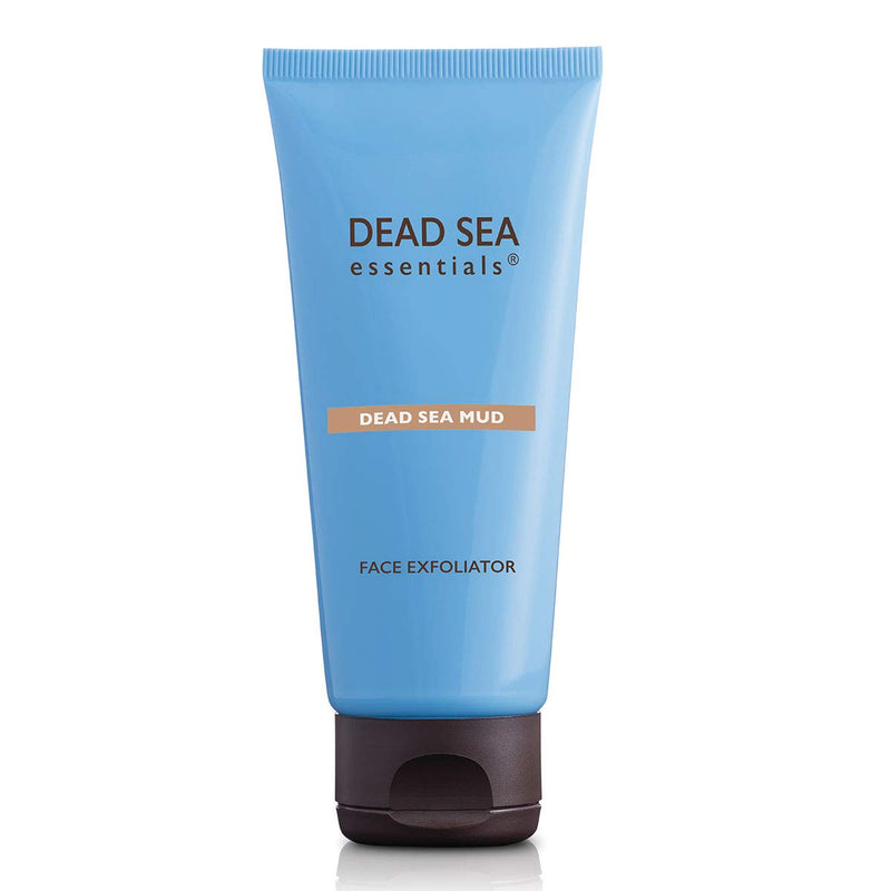 Dead Sea Essentials Mud Face Exfoliator-Dead Sea Minerals & Mud Powered Facial Exfoliator-All Skin Types-Made in Israel-Clean Cruelty Free Skincare-Travel Ready – 3.38 Fl oz-100 ml - BeesActive Australia
