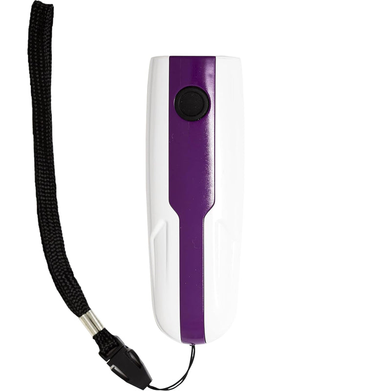 Doggie Don’t Anti Barking Device for Dogs - No Shock Bark Control & Dog Bark Deterrent - Humane Audible Dog Training Tool for Reactive Dogs, Stop Barking, Jumping & Leash Aggression - Rechargeable Purple, Rechargeable Battery
