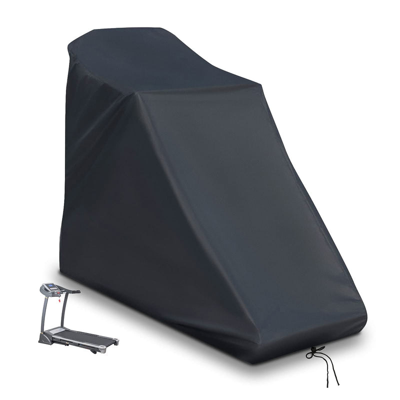POMER Large Treadmill Cover, 78in Dustproof and Waterproof Non-Folding Running Machine Protective Cover for Home Running Equipment Use