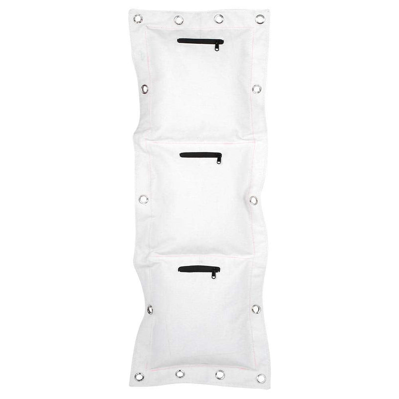 Wing Chun Wall Canvas Punch Empty Sand Bag Target Boxing Muay Thai Sanda with Zipper Triple Bag - BeesActive Australia