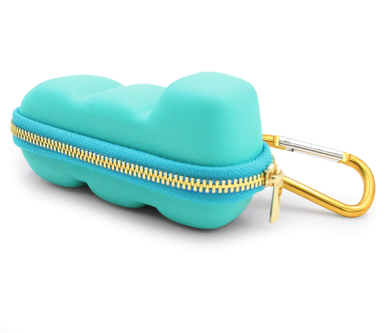 CASEMATIX Turquoise Asthma Inhaler Travel Case, Does Not Include Inhaler Medicine - BeesActive Australia