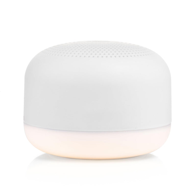 Yogasleep Travel Mini Portable White Noise Sound Machine, 6 Soothing Sounds, Volume Control, Dimmable Night Light, Sleep Therapy for Adults & Baby, USB Rechargeable, Lanyard Included