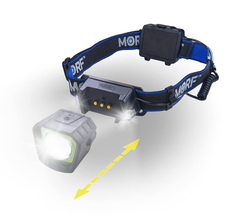 Police Security Flashlights - MORF Removable R230 3 in 1 Headlamp Magnetic Flashlight - Perfect for Mechanics, Emergency Preparedness, Outdoor, Water Proof, Drop Proof - BeesActive Australia
