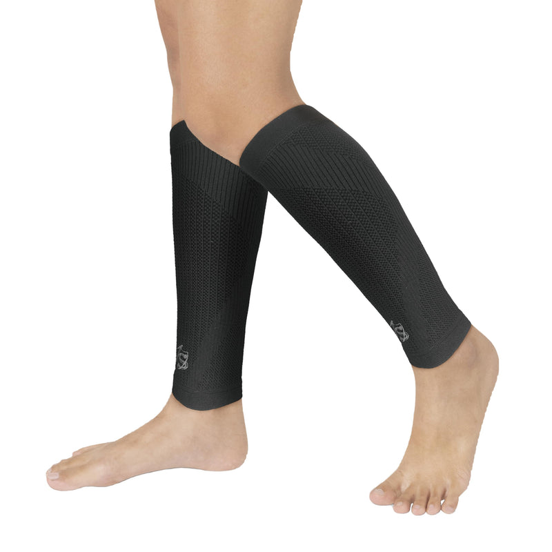 Vital Salveo Graphene Power Calf Sleeve - X-Weave Compression Support for Muscle Pain Relief(1 Pair) Medium - BeesActive Australia