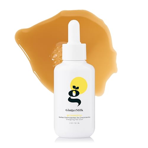 Ginger Milk Hair Growth Serum with Ginger Root and Biotin, 4 fl oz 4 Count (Pack of 1)