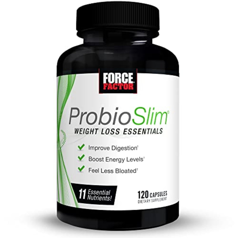 Force Factor ProbioSlim Weight Loss Essentials, Weight Loss Pills for Women 120 Count (Pack of 1)