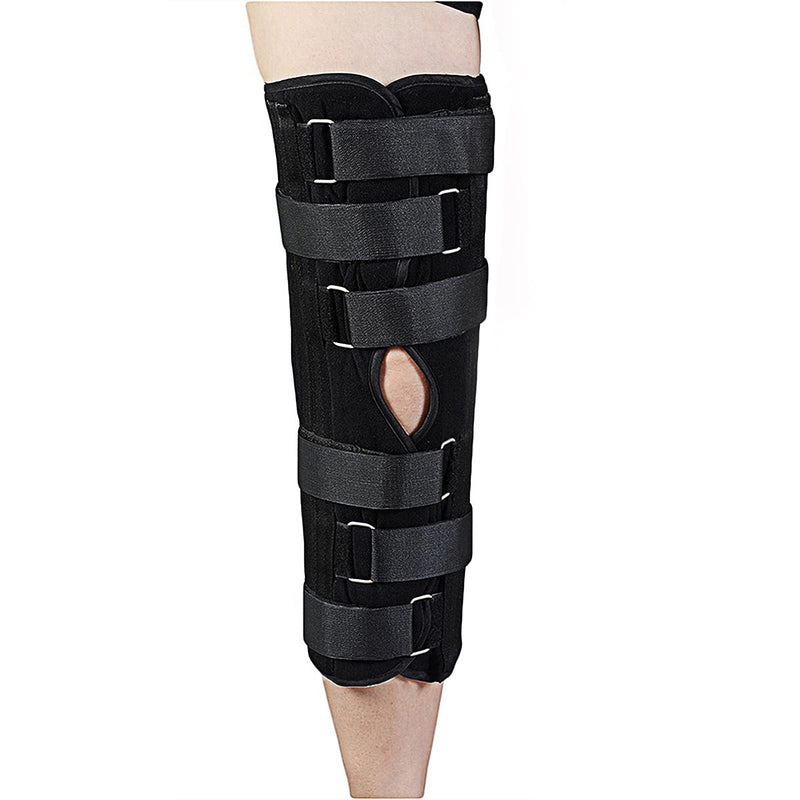 Unisex Knee and leg immobilization Stabilizer for Post Surgery Recovery,Knee Fractures,Instability, ACL,MCL,Meniscus Tear,Arthritis,Displacement Recovery,18.1" Length Universal Medium/Large (Pack of 1)