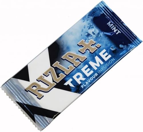 RIZLA Flavour Cards, Mint Flavour Pack of 25 Cards