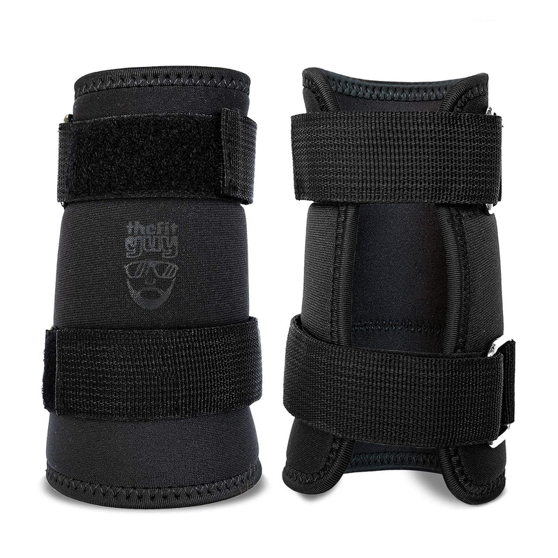 Kettlebell Wrist & Forearm Guards | 7mm Impact-Absorbing Neoprene | Adjustable Straps for Secure Fit | Lightweight, Durable Protection for Kettlebell Training (Pair)