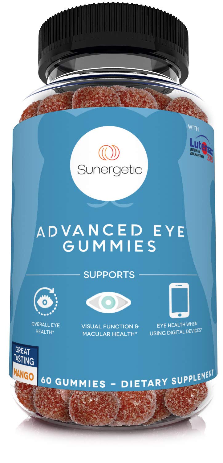 Premium Eye Support Gummies‚ÄìLutein Gummies with Zeaxanthin Supports Overall Eye Health, Vision & Macular Health‚ÄìClinically Studied Lutein & Zeaxanthin Gummies with Lutemax 2020-60 Eye Gummies Adults - BeesActive Australia