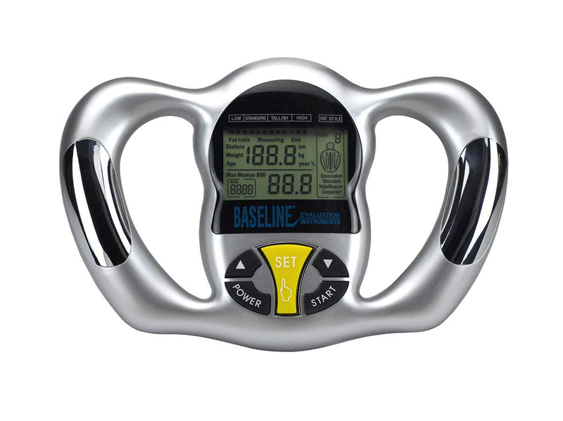 Baseline Hand-held Body Fat Monitor (Metrics Reading Only) Double Grip - BeesActive Australia