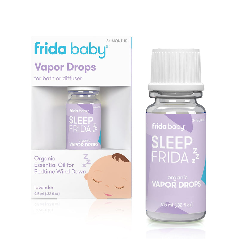 Frida Baby Natural Sleep Vapor Bath Drops, Lavender Essential Oil Bath Drops for Bedtime, Relaxing & Calming Aromatherapy Oil for Better Sleep - BeesActive Australia