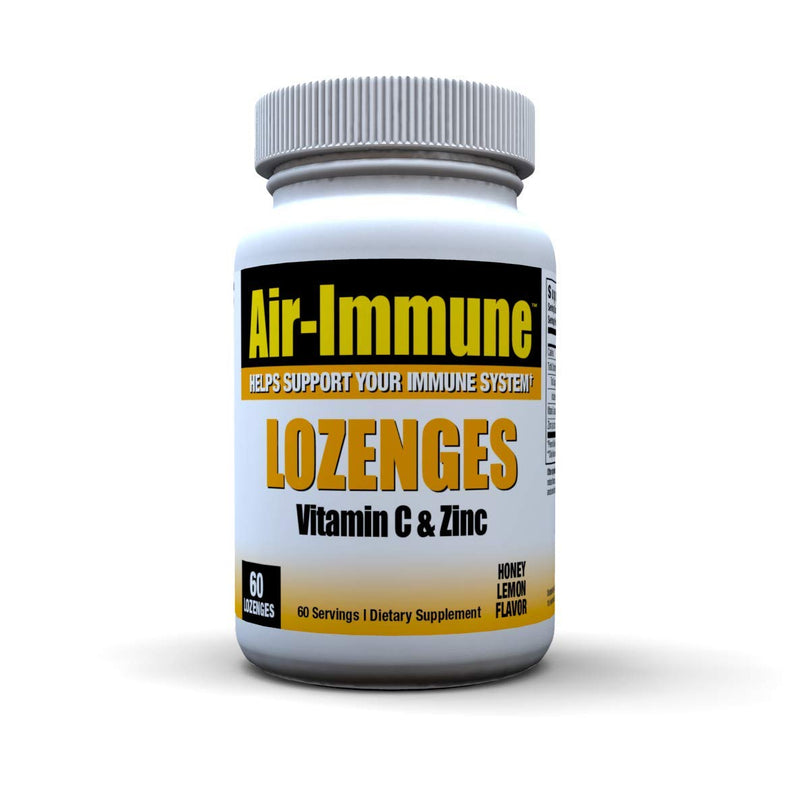 Logenges with Vitamin C and Zinc, Supports Immune System, Potent Antioxidants, 60 Lozenges, 60 Servings