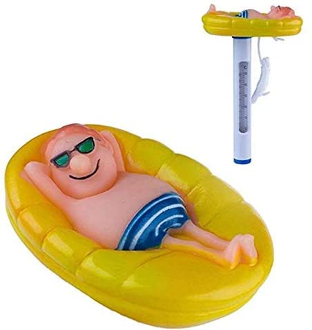 Pool Thermometer Large Floating Water Temperature Thermometers with String, Water Thermometer Aquarium,for Outdoor & Indoor Swimming Pools, Spas, Hot Tubs, Aquariums & Fish Ponds