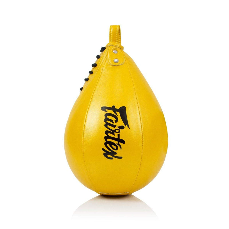Fairtex SB2 Microfiber Muay Thai Boxing Speed Bag - Black, Gold, Red, Blue STD - BeesActive Australia