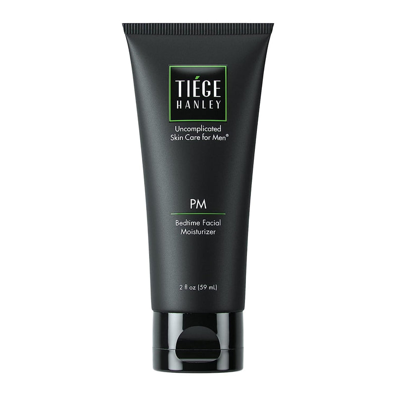 Tiege Hanley Nighttime Facial Moisturizer for Men (PM) | Restore, Replenish, and Repair Skin at Night | Diminishes wrinkles | For Dry or Sensitive Skin | Even skin tone and lasting hydration | 2 ounces | Uncomplicated Skin Care for Men - BeesActive Australia