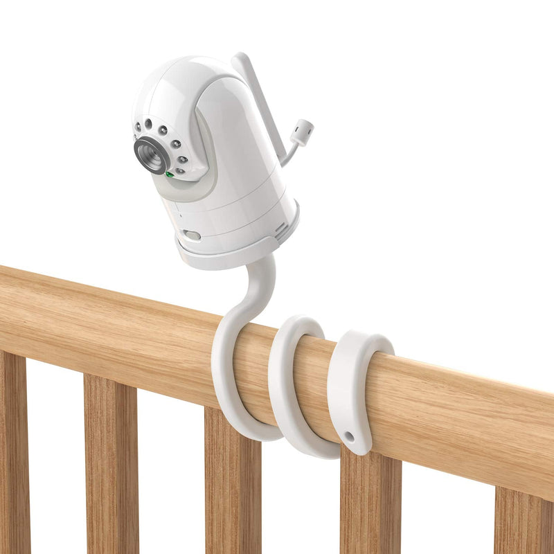 Aobelieve Flexible Mount for Infant Optics DXR-8 and DXR-8 Pro Baby Monitor,720p, White - BeesActive Australia