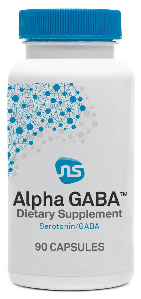 Neuroscience Alpha GABA Supplements & Mood Support Capsules, 90 Ct | Supports Healthy Calming Brain Waves & Balanced Anxiousness During Day or Night, GABA, L-Theanine, Ashwagandha & Lemon Balm 90 Count (Pack of 1)