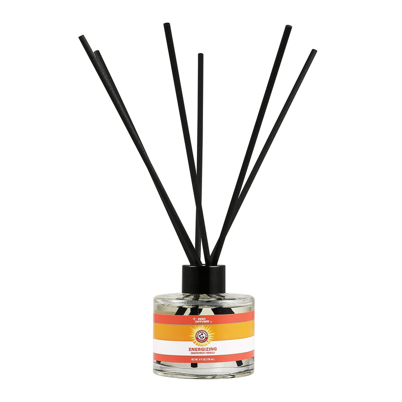 Arm & Hammer for Pets Air Care Energizing Reed Diffuser for Pets | 4 FL Oz Grapefruit Neroli Reed Diffuser to Eliminate Pet Odors | Reed Diffuser for Easy and Effective Pet Odor Elimination - BeesActive Australia