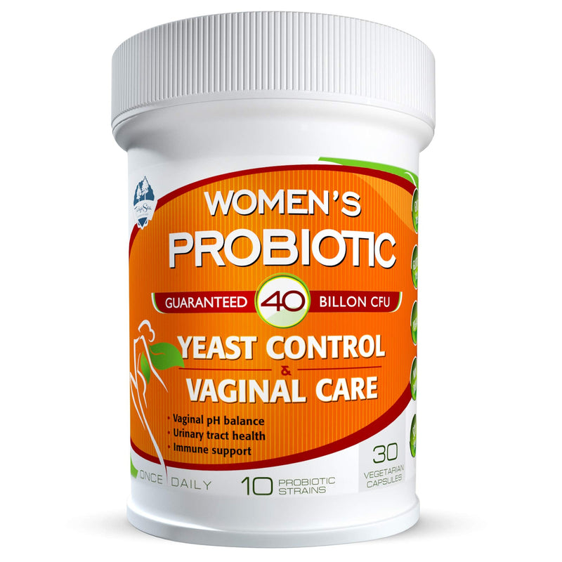 Probiotics for Women, 40 Billion CFU, 10 Strains for Yeast Control, Vaginal and Urinary Tract Health, Non Refrigerated Daily Probiotic Supplement