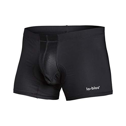lobloo Men’s Athletic Protection Underwear Supporter, Padded with Compression, XS-XL X-Small-X-Large Black - BeesActive Australia