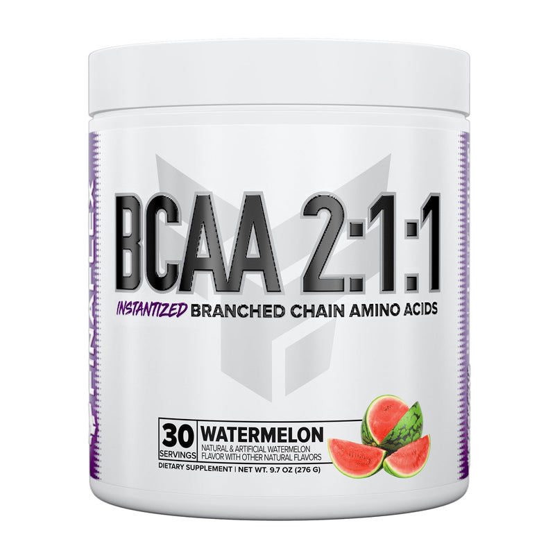 FINAFLEX PURE BCAA 2:1:1, Watermelon - 9.7 oz - Promotes Strength, Recovery & Performance - With 2:1:1 Ratio of Leucine, Isoleucine & Valine + Vitamin C - 30 Servings 9.7 Ounce (Pack of 1)