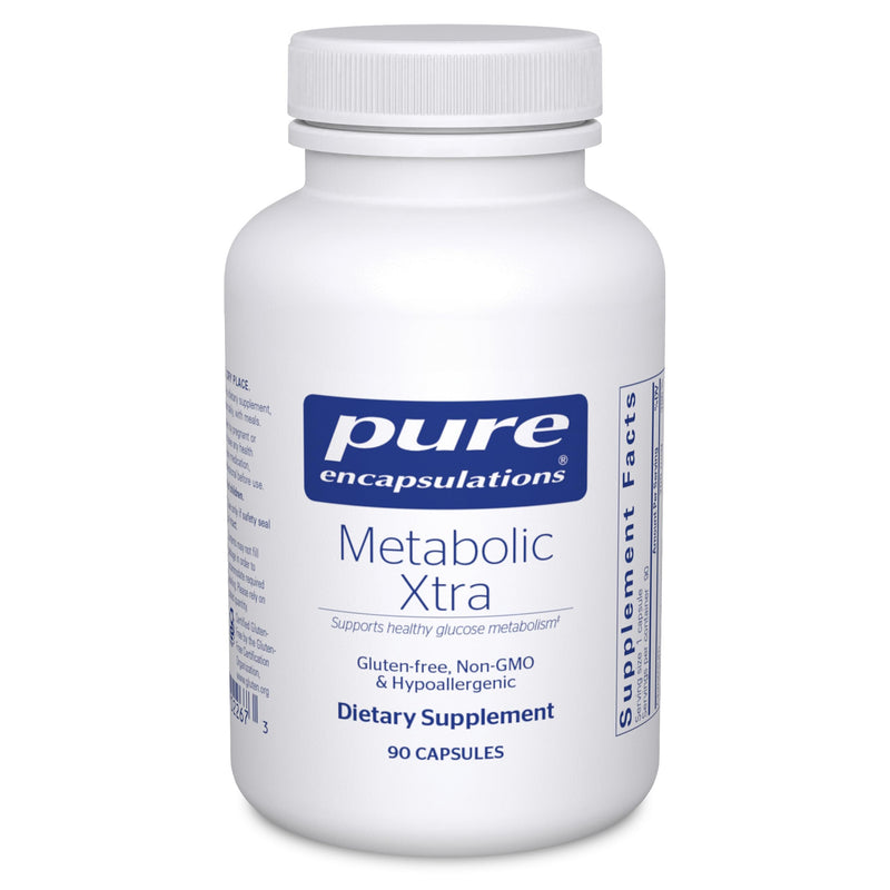 Pure Encapsulations Metabolic Xtra, 90 Capsules | Supplement to Support Carbohydrate Metabolism, and Homeostasis*, support healthy carbohydrate metabolism