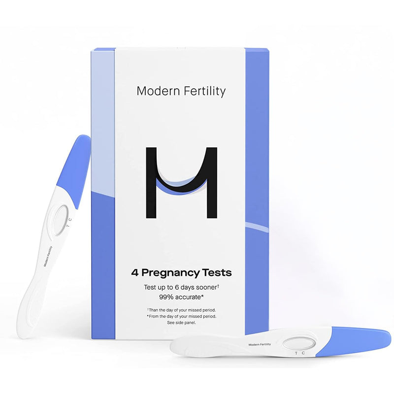 Modern Fertility Pregnancy Test | High-Sensitivity at-Home Test is 99% Accurate and Can Be Used 6 Days Before Your Missed Period| Includes 4 Tests 4 Count (Pack of 1) - BeesActive Australia