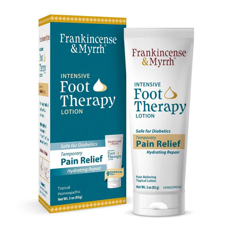 Frankincense & Myrrh Foot Pain Relief Cream - Intensive Foot Therapy Lotion - Diabetic Nerve Pain Relief Cream | Restless Leg Syndrome | Frankincense Essential Oil, 3 Ounce (1-Pack) 3 Ounce (Pack of 1) - BeesActive Australia