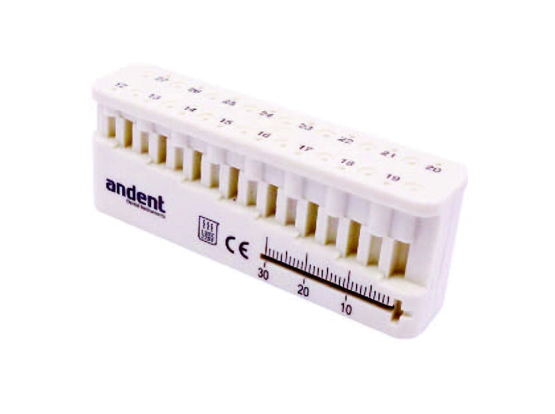 S&Dent 3 pcs = 3 boxes Dental Autoclavable Endo Measure Sterilize Block L87*W20*H31mm