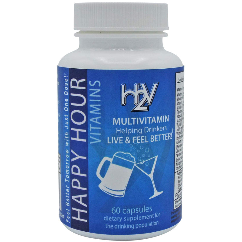 Bottle - Multivitamin Formulated for Better Mornings – Live & Feel Better with Milk Thistle, Prickly Pear Cactus, B & C Vitamins, & More- 30 Servings 60 Count (Pack of 1)