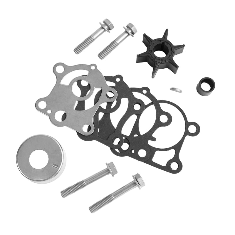 6H4-W0078-A0-00 Water Pump Impeller Repair Kit Replacement For Yamaha Outboard 25 40 50 HP C25 P50 Pro50 2 Stroke Boat Motor Engine Parts Sierra 18-3429 6H4-W0078-01-00 6H4-W0078-00-00