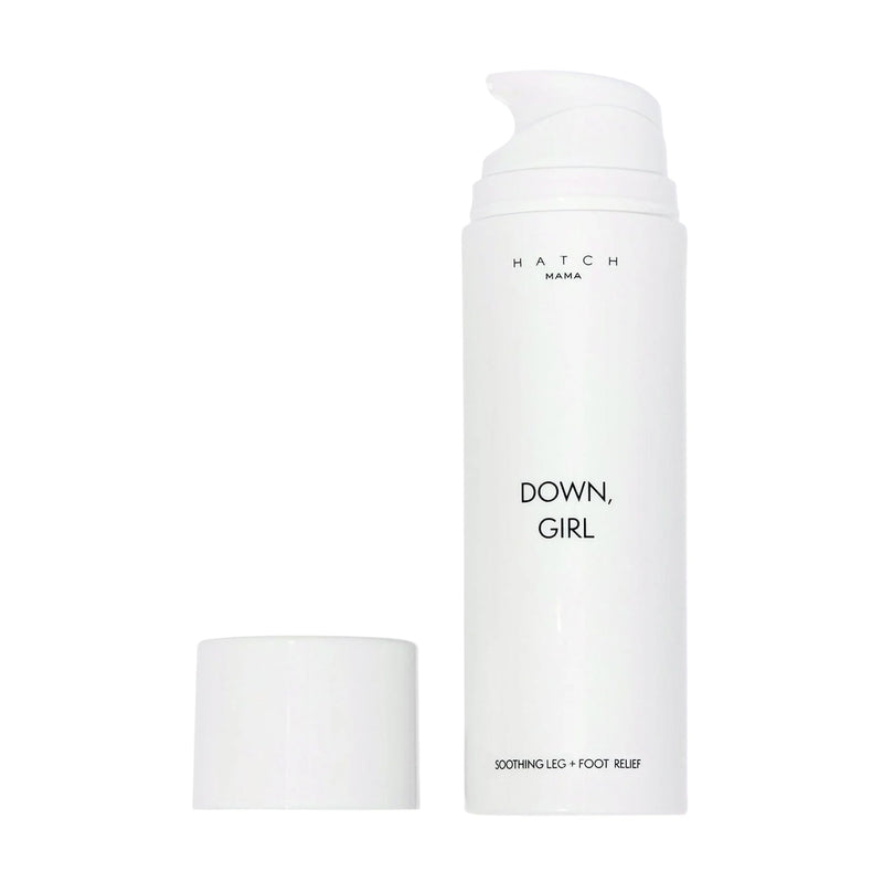 HATCH Down, Girl Cooling Leg + Foot Cream - Maternity Skin Care for Swollen Limbs - Ginger + Mint Cooling Cream for Feet - Gel-Based Soothing Foot Cream - Pregnancy Skin Care - 5oz 5 Fl Oz (Pack of 1) - BeesActive Australia