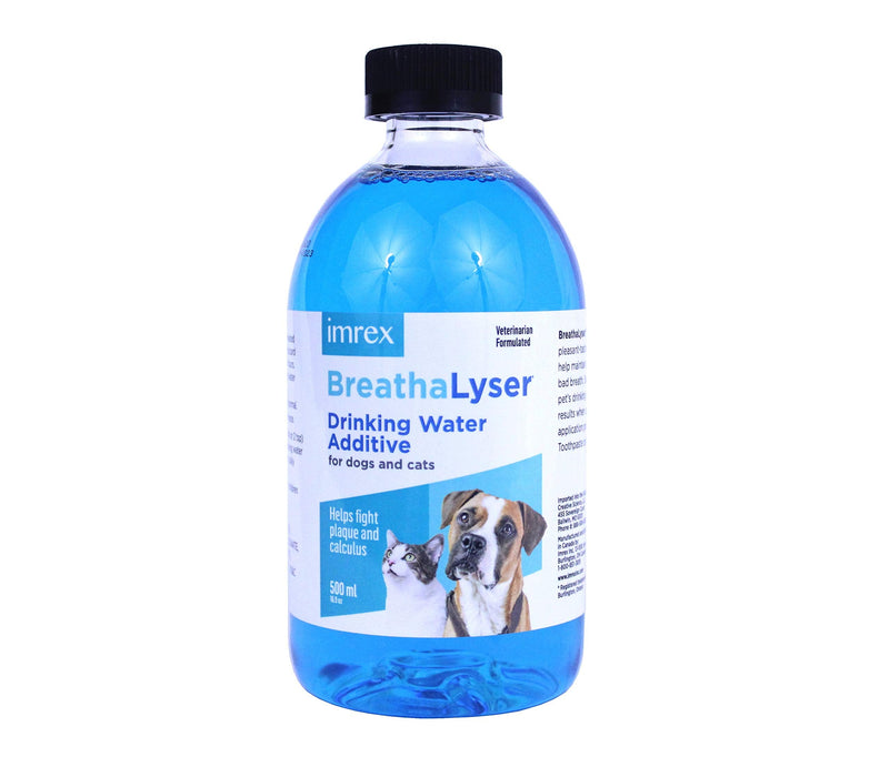 imrex Pet Breath Freshener and Dental Care Water Additive for Dogs and Cats | 500 ml - PawsPlanet Australia