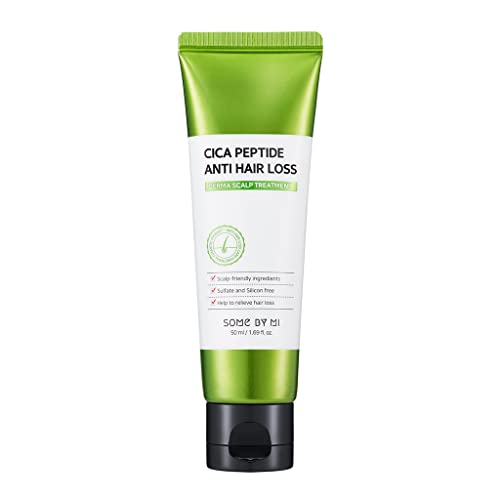 SOME BY MI CICA Peptide Anti Hair Loss, Derma Scalp Treatment, 1.69 fl oz (50 ml), Unscented, Silicone Free, Unisex-Adults
