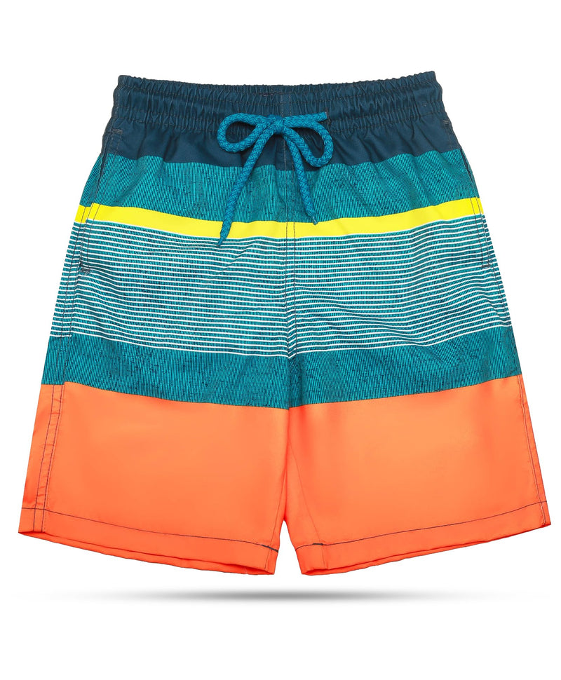KAILUA SURF Boys' Swim Trunks Quick Dry Board Shorts with Mesh Liner, Sizes 2T-18/20 14-16 Years E30