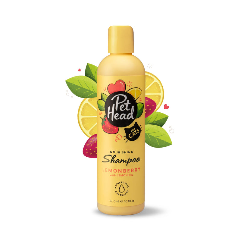 PET Head Felin' Good Shampoo for Cats 10.1 fl. oz. Fruity Scent. Softens and nourishes The Coat. Hypoallergenic with Natural and Vegan Ingredients. Gentle Formula for Cats and Kittens. Made in USA - BeesActive Australia