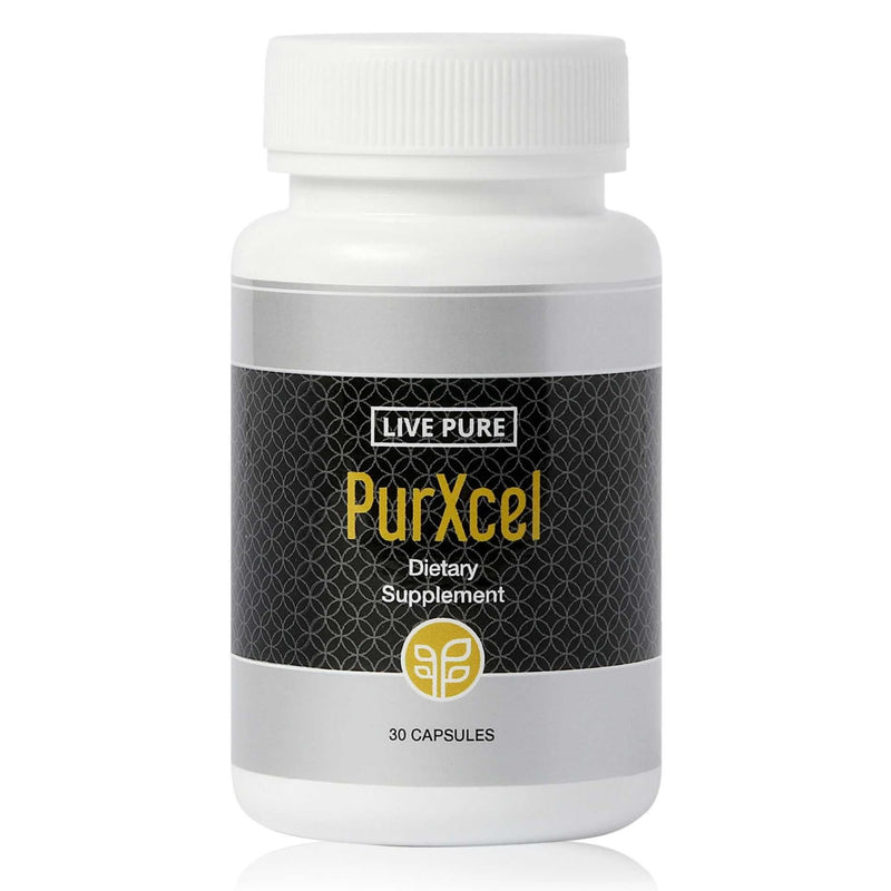 PURE PurXcel Antioxidant Supplement | 30 Capsules | Potent Antioxidant Blend with Glutathione & Superoxide Dismutase | Supports Skin, Joints & Natural Cleansing