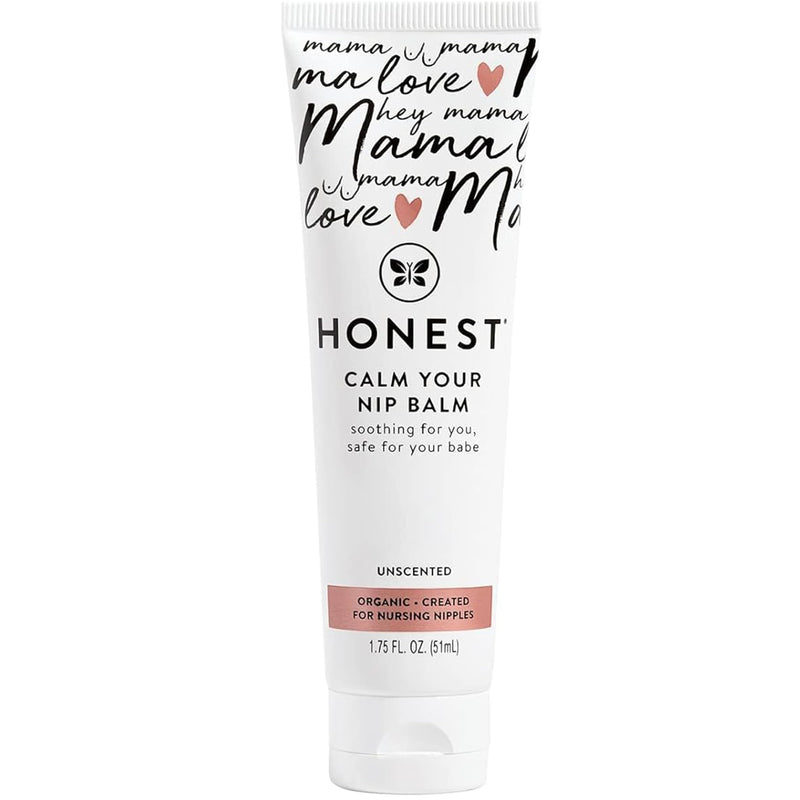 The Honest Company Honest Mama Calm Your Nip Balm | USDA Certified Organic Nipple Cream | 1.75 fl oz Calm Your Nip Balm (1.75 fl oz) - BeesActive Australia