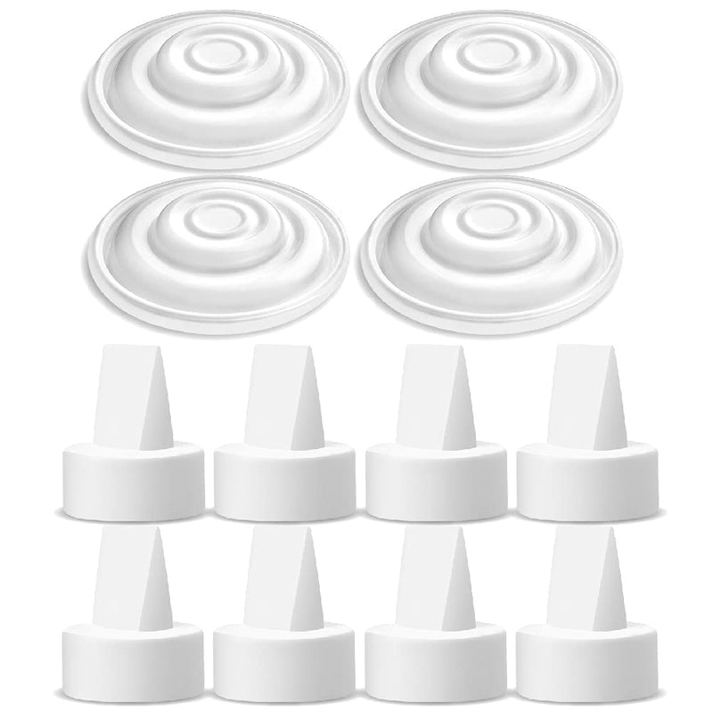 Replacement Duckbill Valves Silicone Membrane Compatible with Spectra S1 Spectra S2 Spectra 9 Plus Synergy Gold Replace Spectra Duckbill Valve Spectra S2 Made by Maymom Not Original Spectra Pump Parts White 12 Piece Set - BeesActive Australia