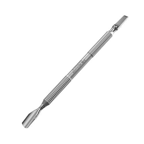 STALEKS BEAUTY & CARE Cuticle Pusher, Rounded & Straight Blade 123 mm