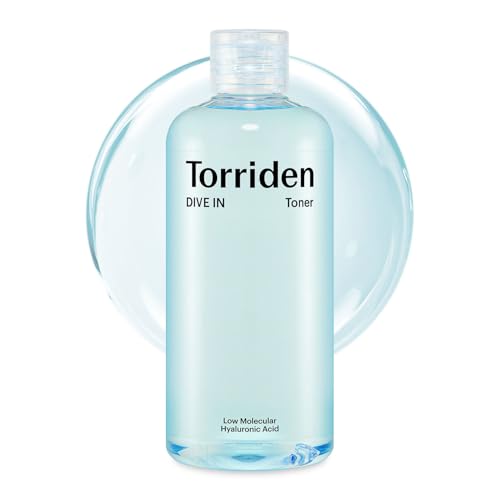 Torriden Dive in Toner 300ml (10.14 fl. oz.) | pH Balancing Facial Toning Water for Dry Skin | Hyaluronic Acid, Panthenol, Allantoin Pack of 1