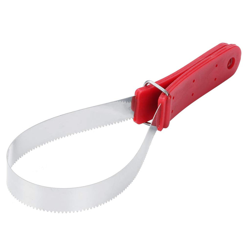 Pssopp Horse Shedder Scraper Stainless Steel Horse Sweat Scraper Metal Animal Equine Sweat Scraper Shedder Horse Grooming Brushes Combs Single Metal Shedding Blade - BeesActive Australia
